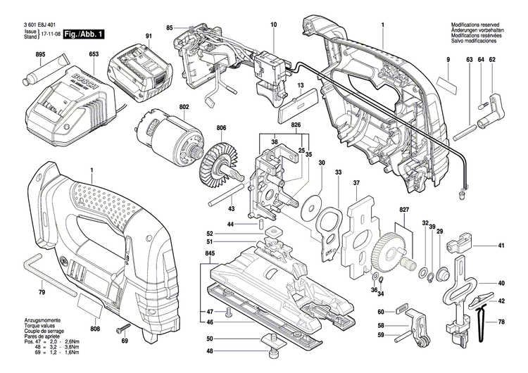 New Genuine Bosch 2605105177 Housing Section