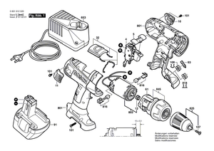 New Genuine Bosch 2605105907 Housing Section