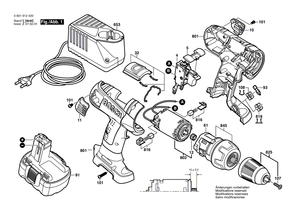 New Genuine Bosch 2605105908 Housing Section