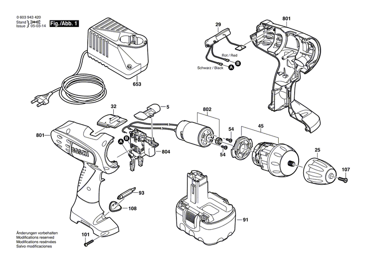 New Genuine Bosch 2605105939 Housing Section