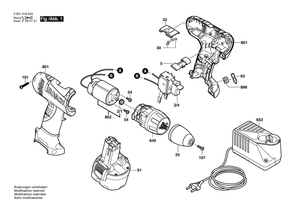 New Genuine Bosch 2605105950 Housing Section