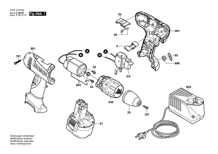 New Genuine Bosch 2605105950 Housing Section