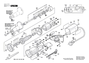 New Genuine Bosch 2605108085 Motor Housing