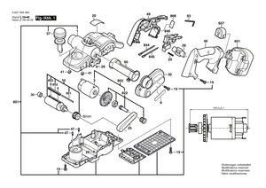 New Genuine Bosch 2605133023 Handle Plate