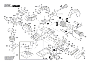New Genuine Bosch 2605133024 Handle