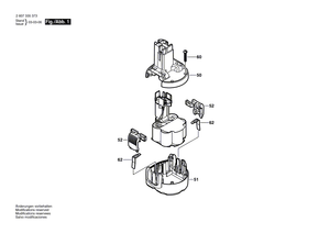 New Genuine Bosch 2605190190 Push-Button