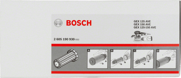 New Genuine Bosch 2605190930 Filter For random orbital sanders