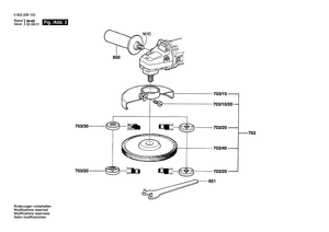 New Genuine Bosch 2605411017 Dust Bag