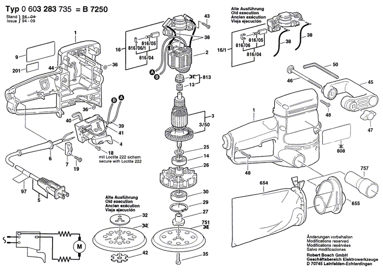 New Genuine Bosch 2605411046 Dust Bag