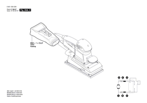 New Genuine Bosch 2605411172 Dust Bag