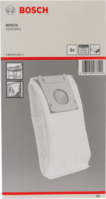 New Genuine Bosch 2605411225 Paper Filter Bag For dust extractors