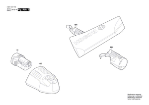New Genuine Bosch 2605411242 Knife Guard