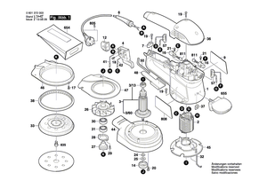 New Genuine Bosch 2605500125 Housing Cover