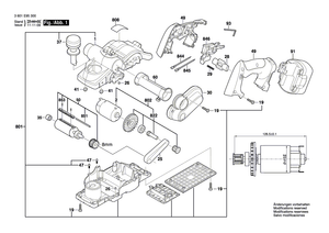 New Genuine Bosch 2605500195 Gear Cover