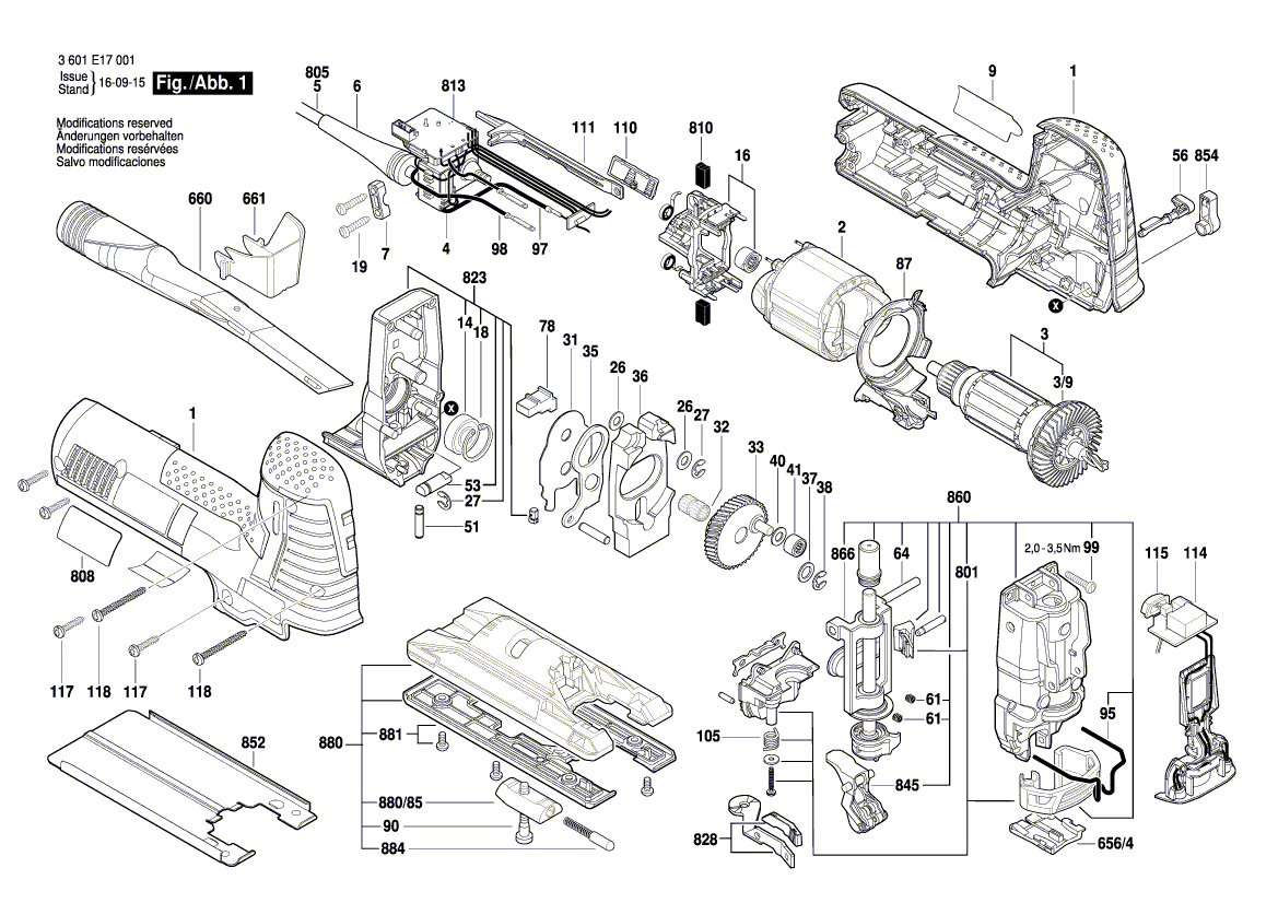 New Genuine Bosch 2605500206 Air-Deflector Ring
