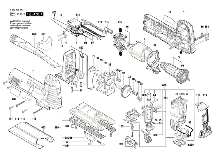 New Genuine Bosch 2605500206 Air-Deflector Ring