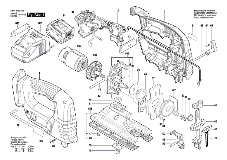 New Genuine Bosch 2605500207 Location Piece
