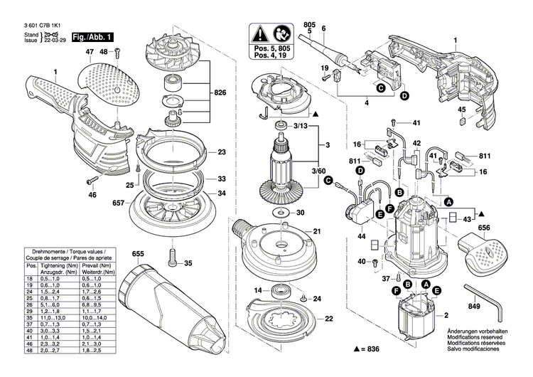 New Genuine Bosch 2605500208 Housing Cover