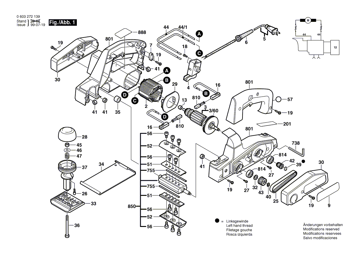 New Genuine Bosch 2605510007 Clamping Jaw