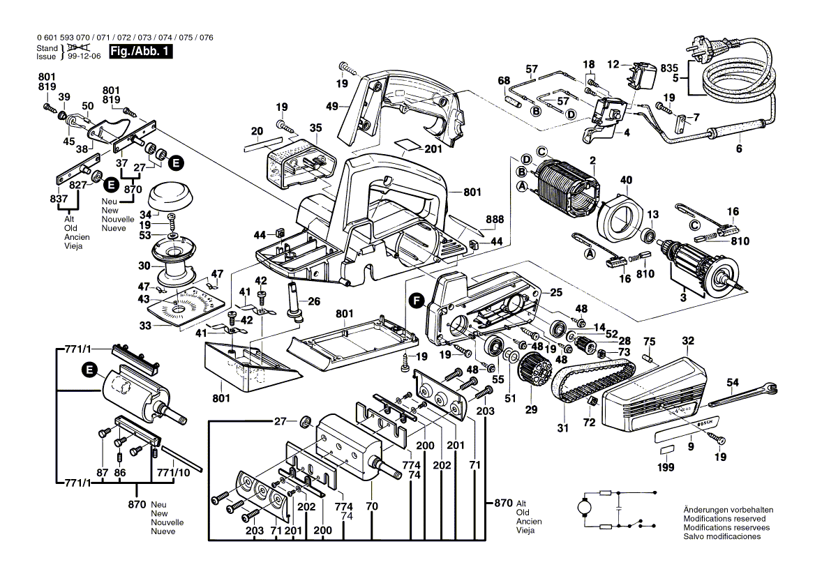 New Genuine Bosch 2605510039 Covering hood