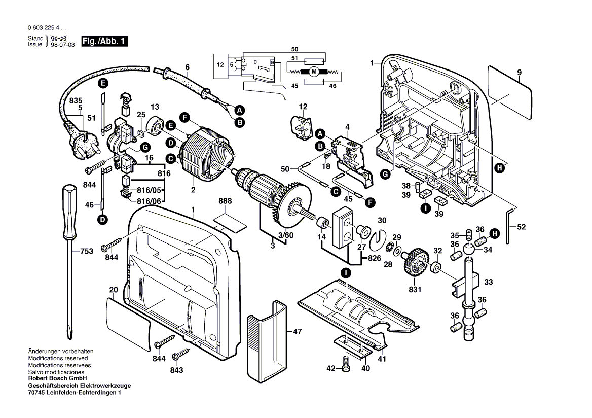 New Genuine Bosch 2605510052 Covering hood
