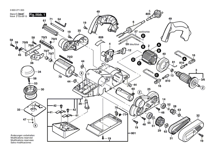New Genuine Bosch 2605510210 Gear Cover
