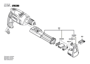 New Genuine Bosch 2605510215 Locking Piece