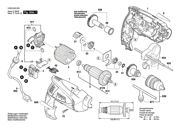 New Genuine Bosch 2605510217 Impulse Starting Device