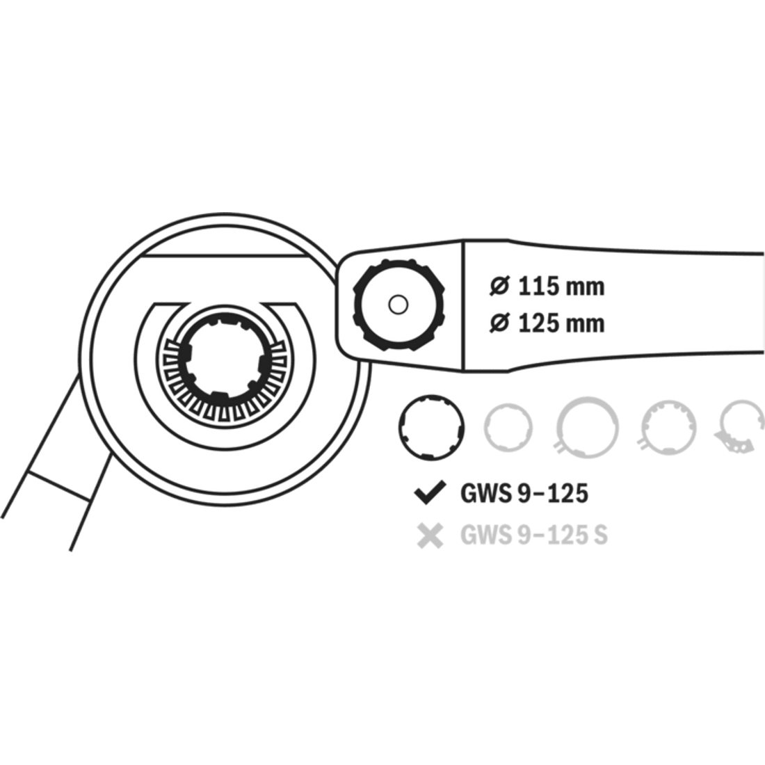 New Genuine Bosch 2605510224 Dust Extraction Guard for Sanding For small angle