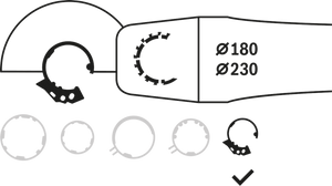 New Genuine Bosch 2605510281 Protective Guards without Cover