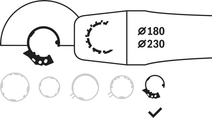 New Genuine Bosch 2605510281 Protective Guards without Cover