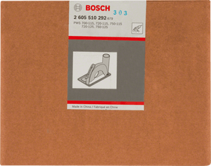 New Genuine Bosch 2605510292 Cutting Guide For small angle grinders, For large