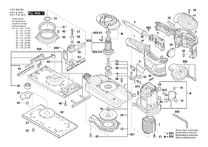New Genuine Bosch 2605510904 Suction Hood