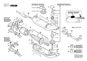 New Genuine Bosch 2605801901 Guide Bearing