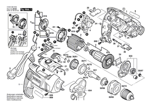 New Genuine Bosch 2605805013 Flanged Bearing