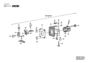 New Genuine Bosch 2605806375 Spindle Housing