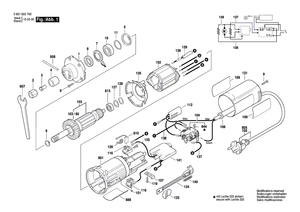 New Genuine Bosch 2605806375 Spindle Housing