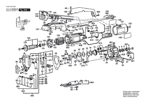 New Genuine Bosch 2605808919 Gear Cover