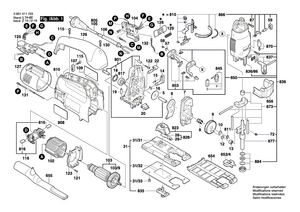 New Genuine Bosch 2605808928 Gear Cover