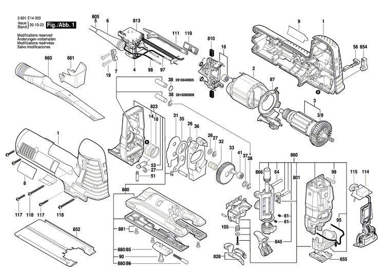 New Genuine Bosch 2605808947 Gear Cover