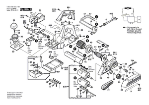 New Genuine Bosch 2605819011 Bearing Bracket