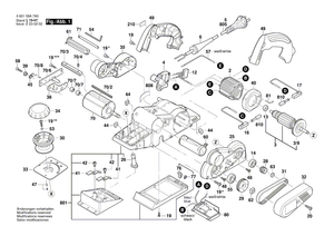 New Genuine Bosch 2605819012 Bearing Bracket
