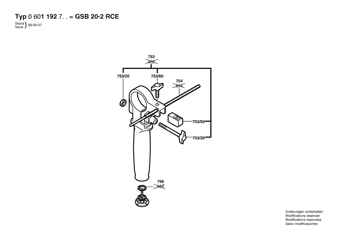 New Genuine Bosch 2606100914 Toothed Shaft