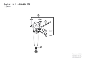 New Genuine Bosch 2606100914 Toothed Shaft