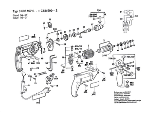 New Genuine Bosch 2606135034 Drilling Spindle