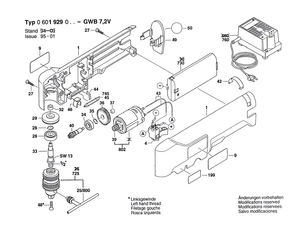 New Genuine Bosch 2606135041 Drilling Spindle