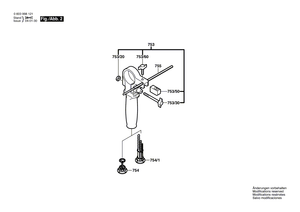 New Genuine Bosch 2606135072 Drilling Spindle