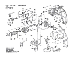 New Genuine Bosch 2606135912 Drilling Spindle