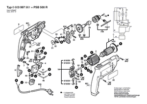New Genuine Bosch 2606135923 Drilling Spindle