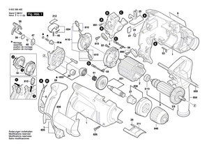 New Genuine Bosch 2606135934 Drilling Spindle